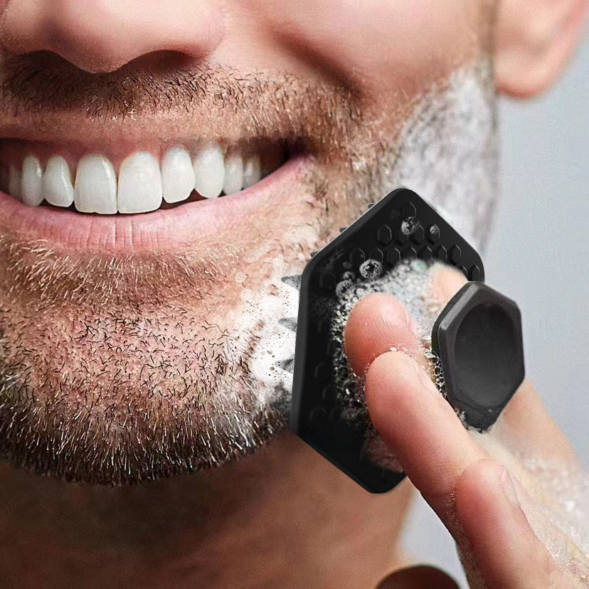 The Silicone Beard Scrubber