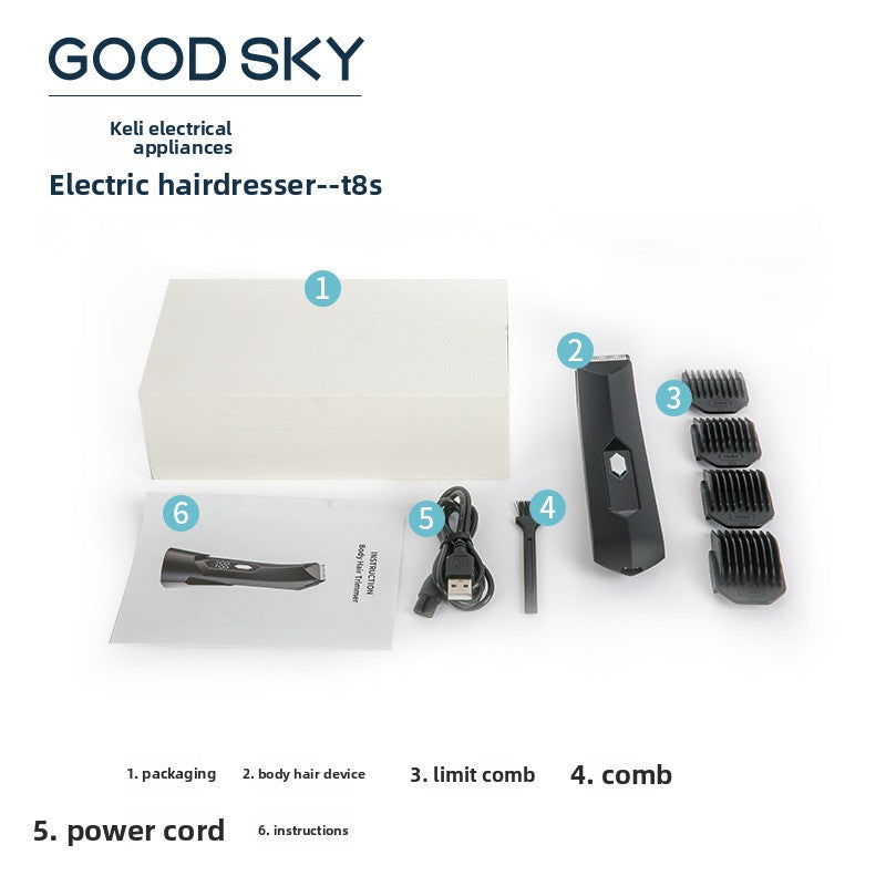 The Unisex Body Hair Trimmer