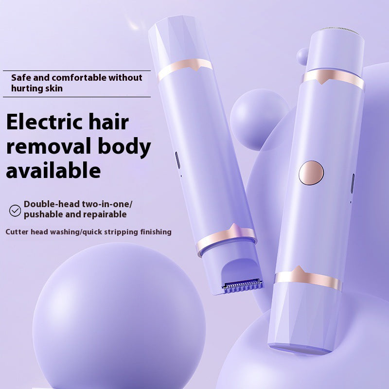 The Women Dual-Head Pubic Hair Trimmer