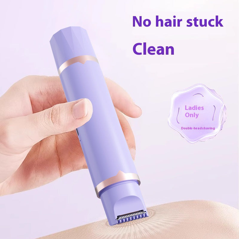 The Women Dual-Head Pubic Hair Trimmer