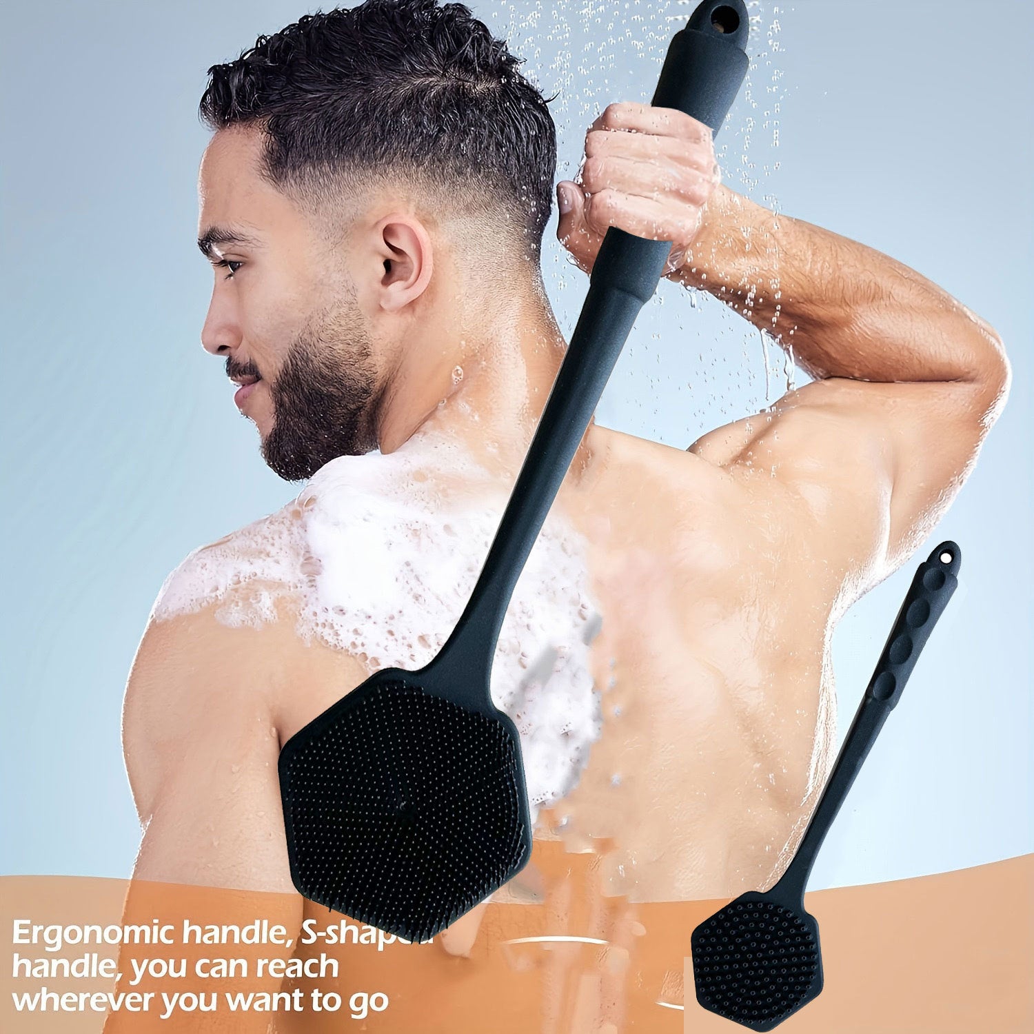 The Silicone Back Scrubber